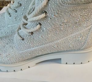 Betsy Johnson rhinestone boots